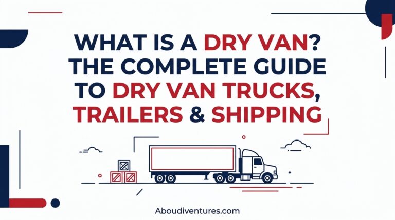 What Is a Dry Van? The Complete Guide to Dry Van Trucks, Trailers & Shipping